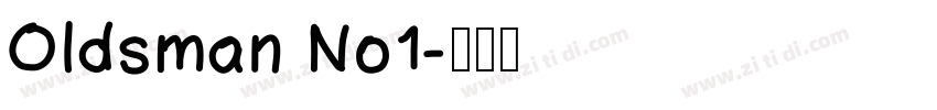 Oldsman No1字体转换
